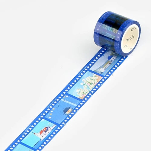 BGM Ultramarine Film Clear PET Tape - Paper Kooka Australia