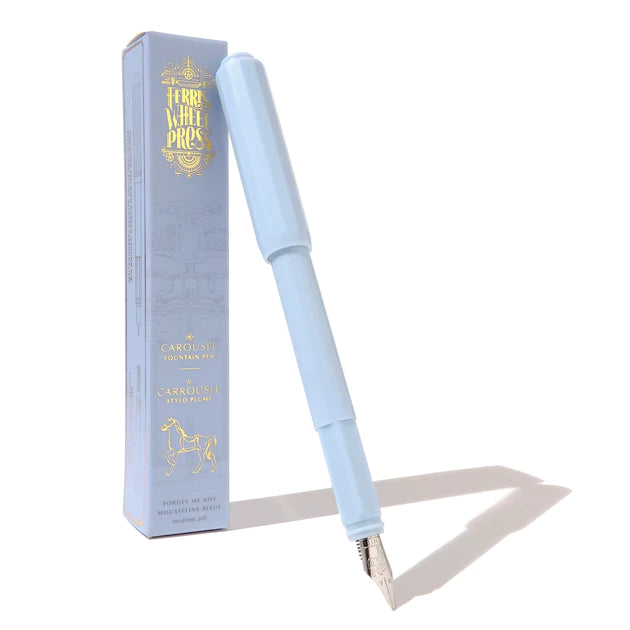 Ferris Wheel Press The Carousel Fountain Pen - Forget Me Not - Paper Kooka Australia
