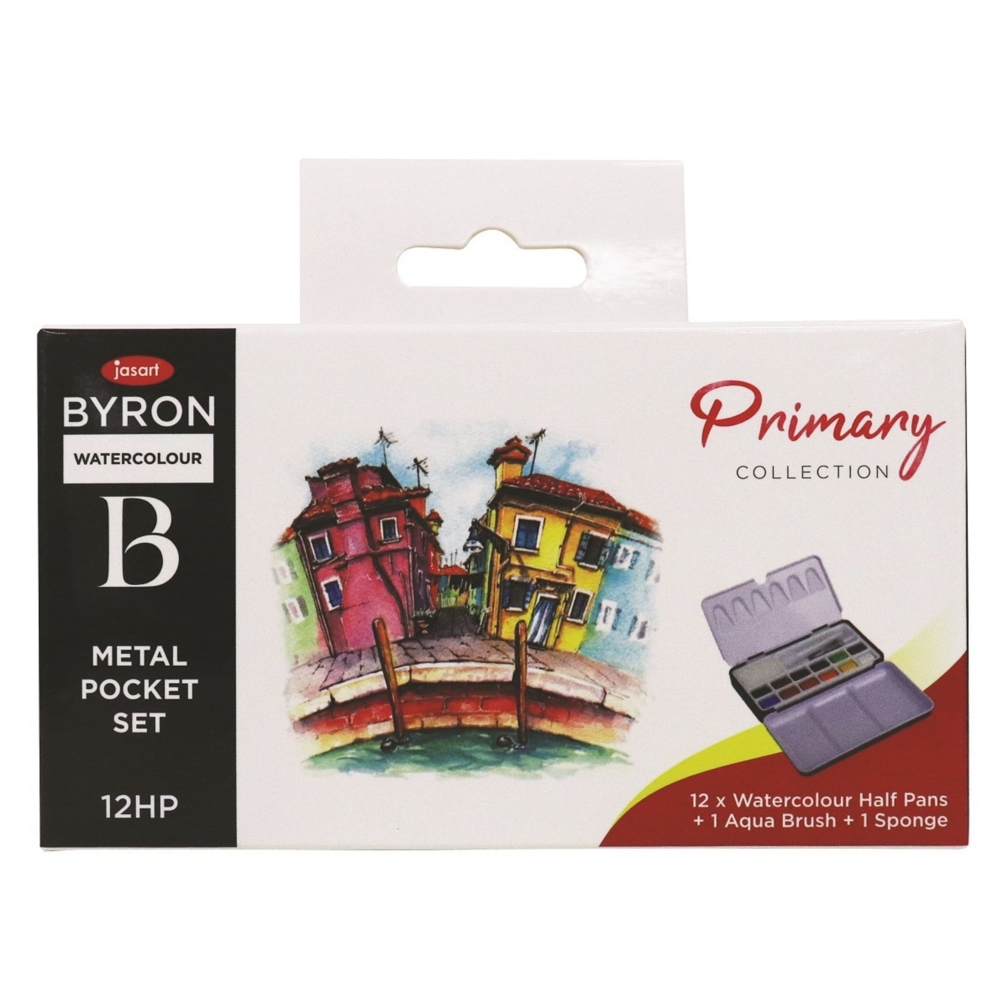 Jasart Byron Primary Watercolour Set Packet - Paper Kooka