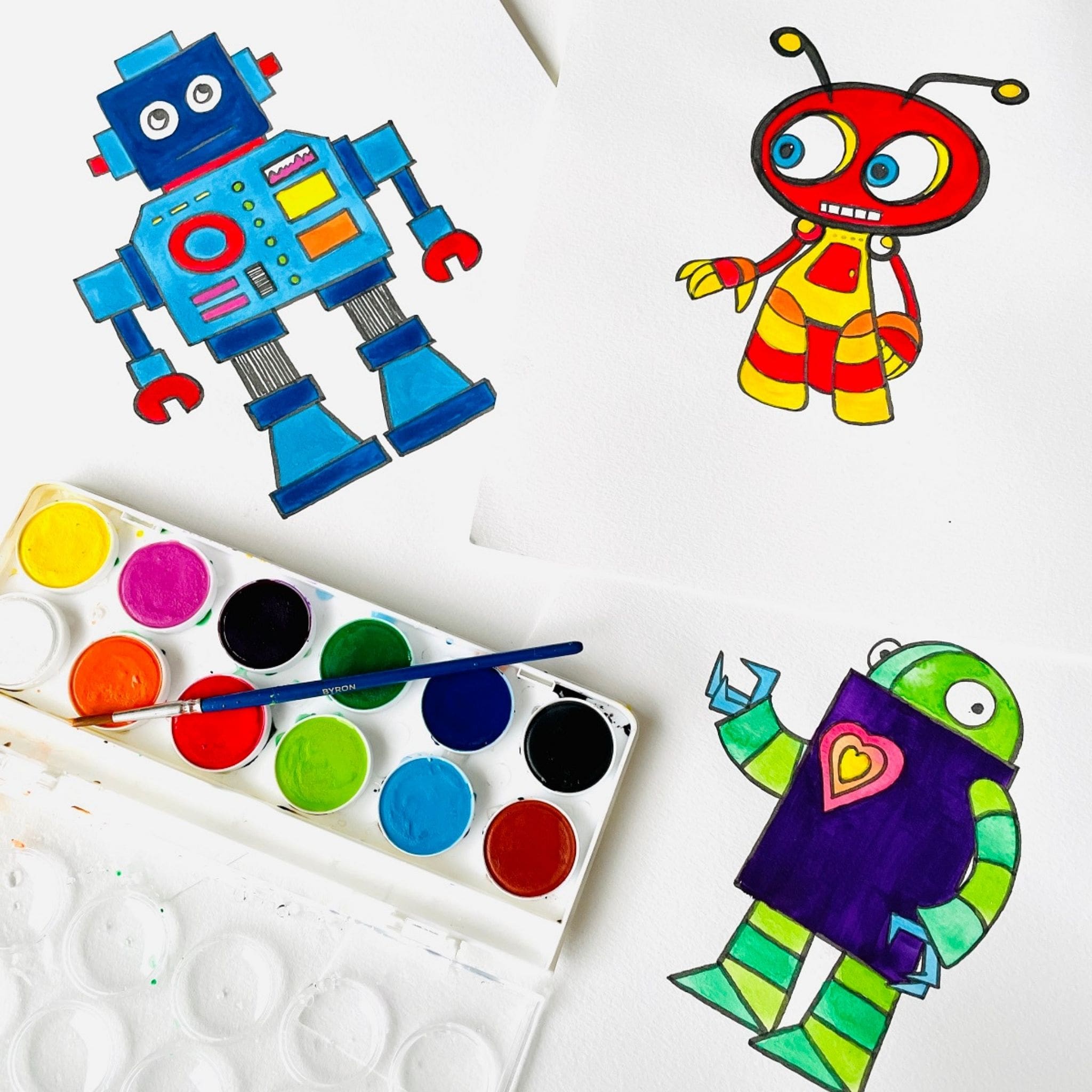 Jasart Byron Watercolour Palette 12 set - Paper Kooka