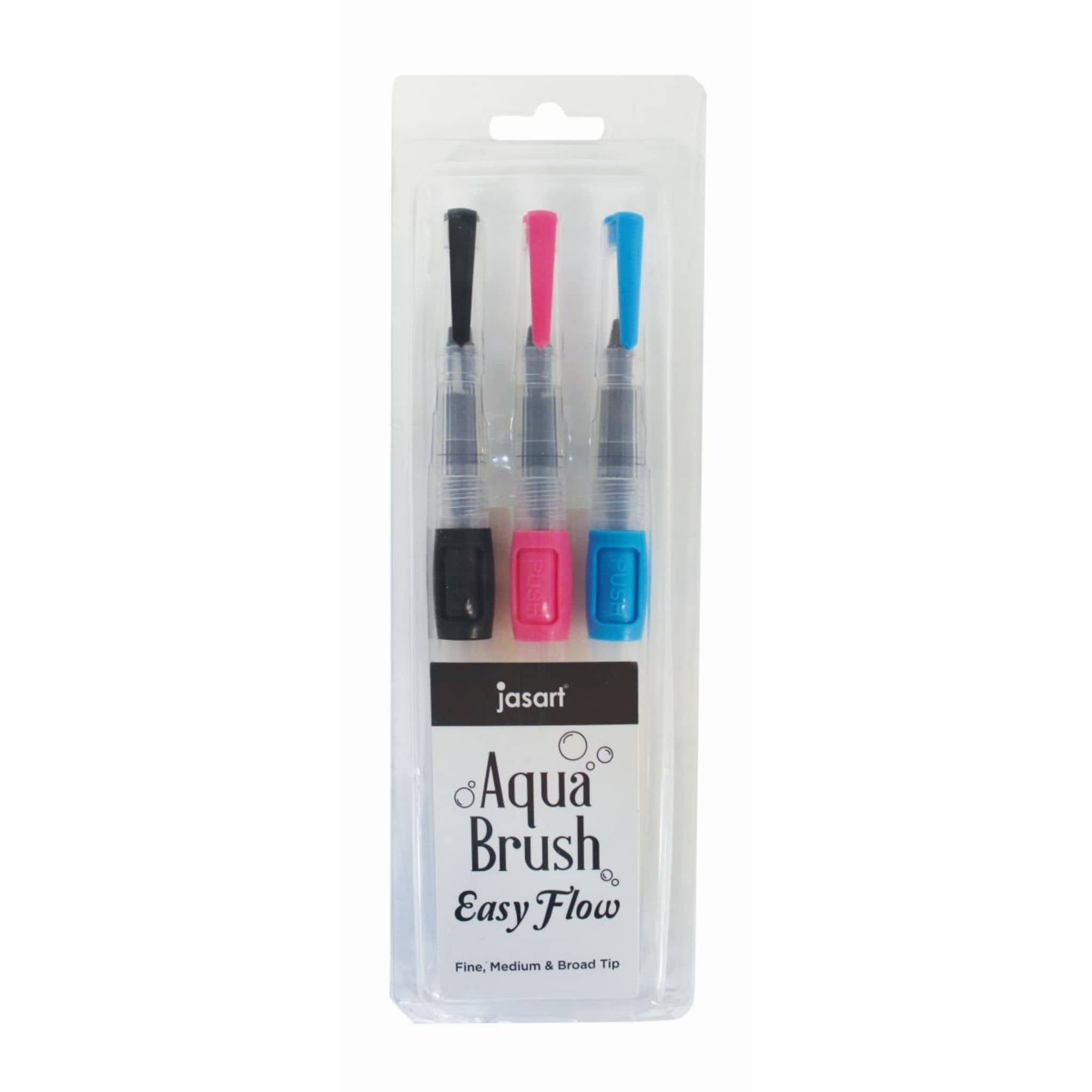 Jasart Easy Flow Aqua Brush Set of 3 - Paper Kooka