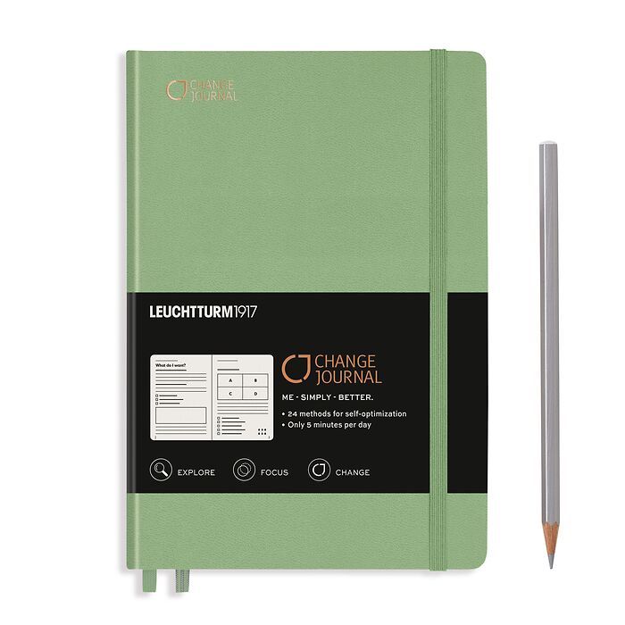 Leuchtturm Address Book - Medium (A5) Hardcover – Paper and Grace