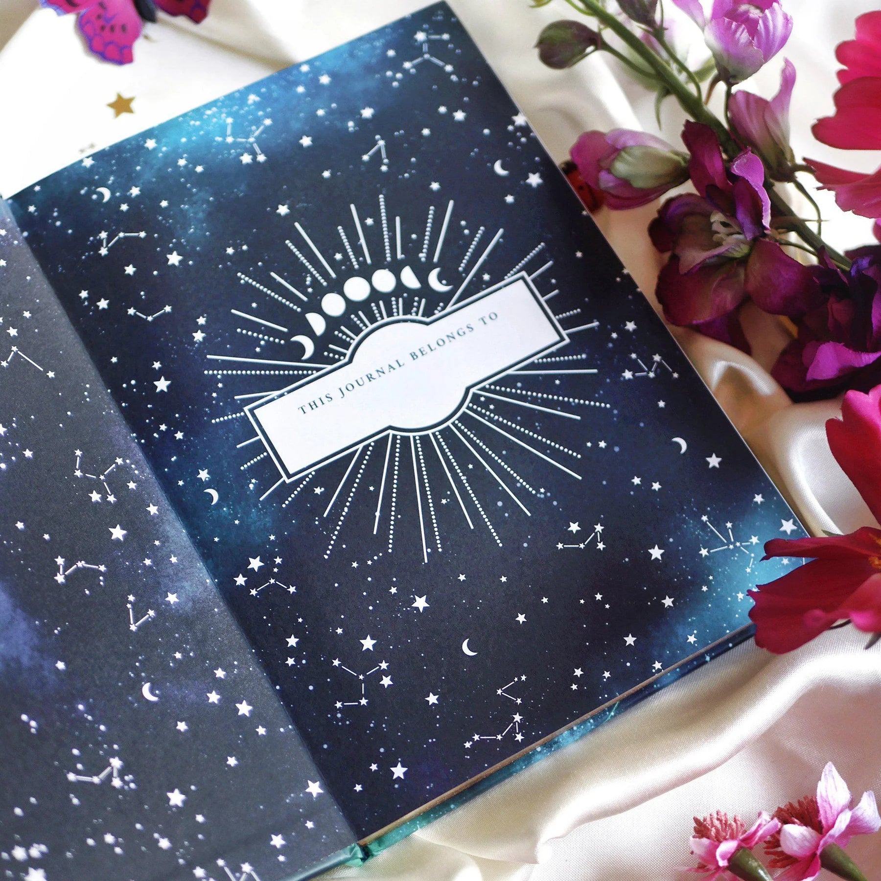 The Quirky Cup Collective Luna Moth Journal first page - Paper Kooka Australia