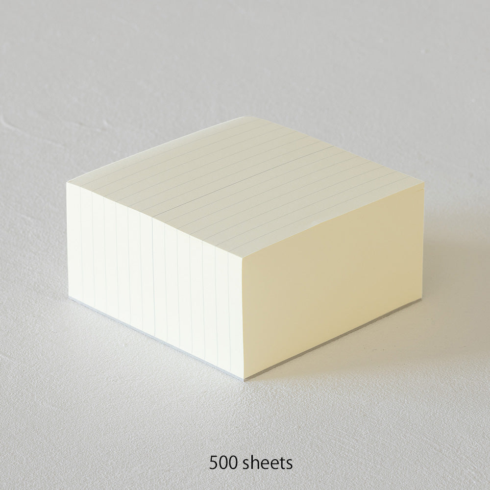 Midori MD Paper - Lined Memo Block - Paper Kooka Australia