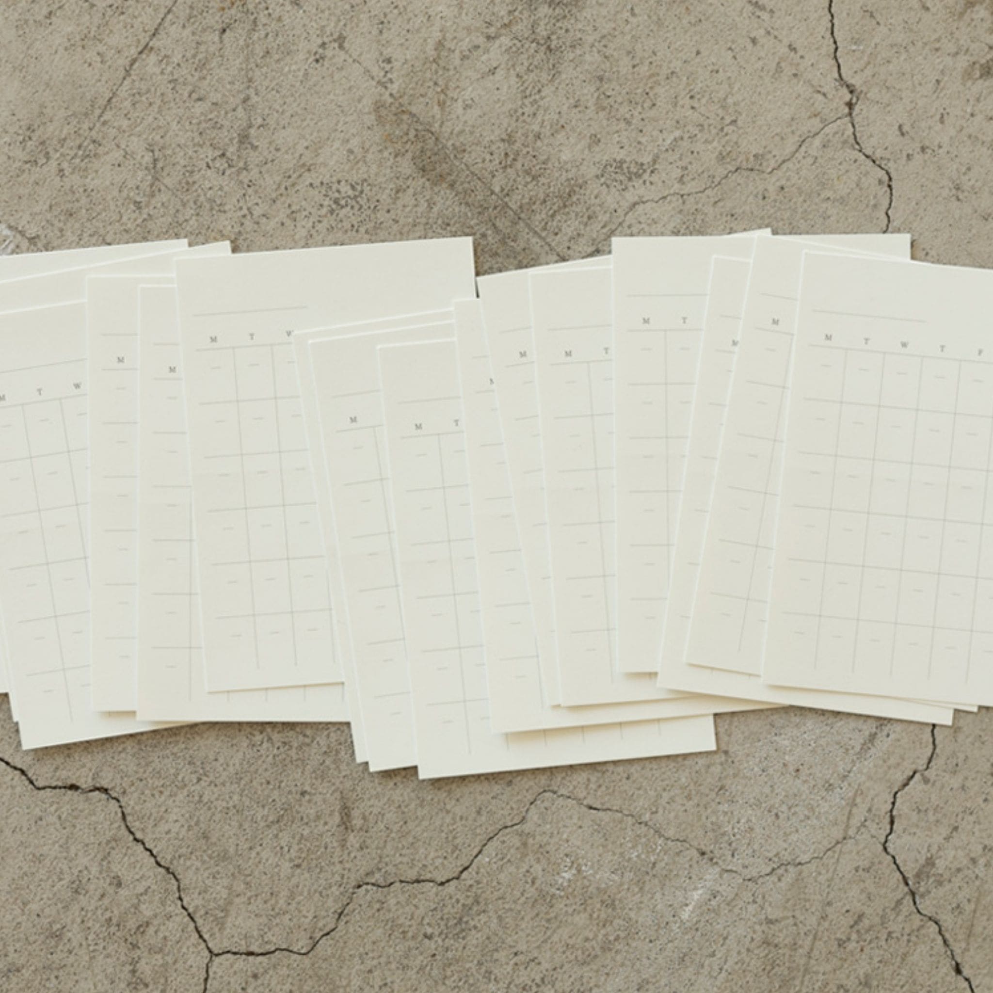 Midori MD undated diary self-adhesive stickers - Paper Kooka