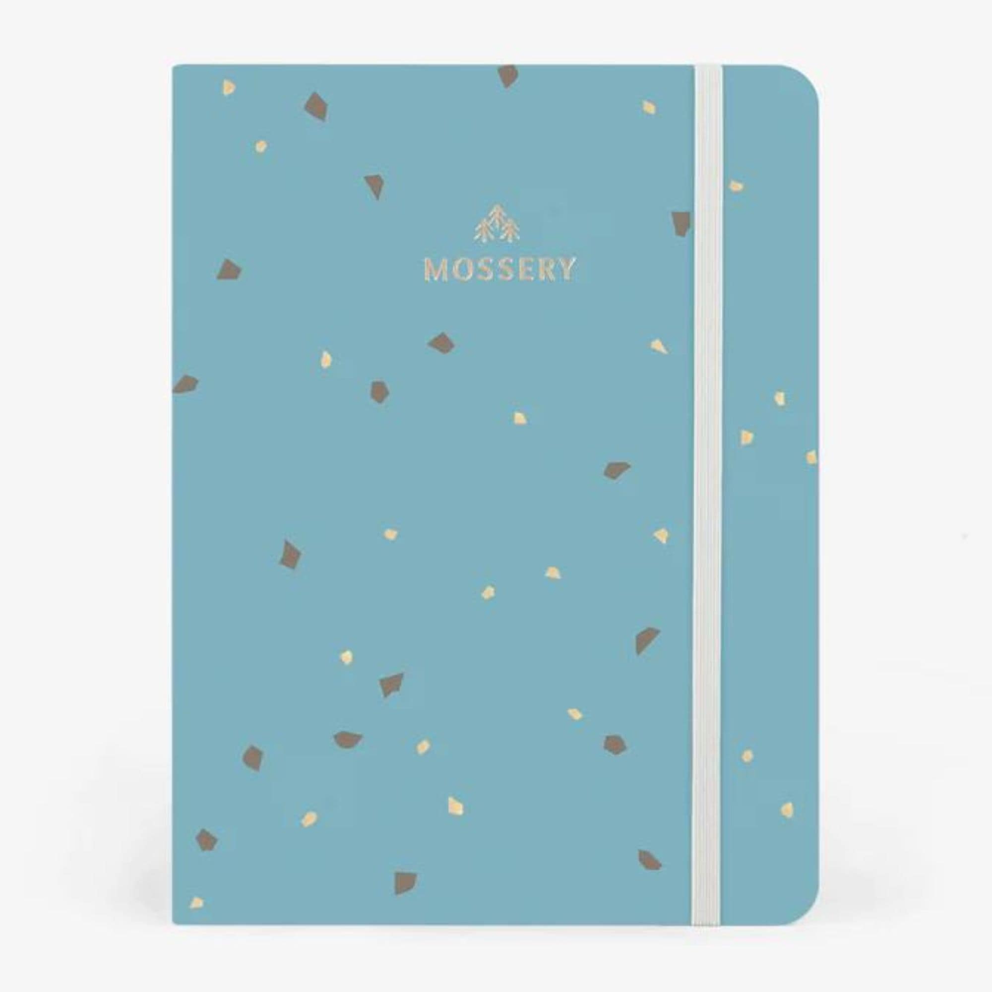 Mossery A5 Almond Blossoms Dotted Notebook cover - Paper Kooka Australia