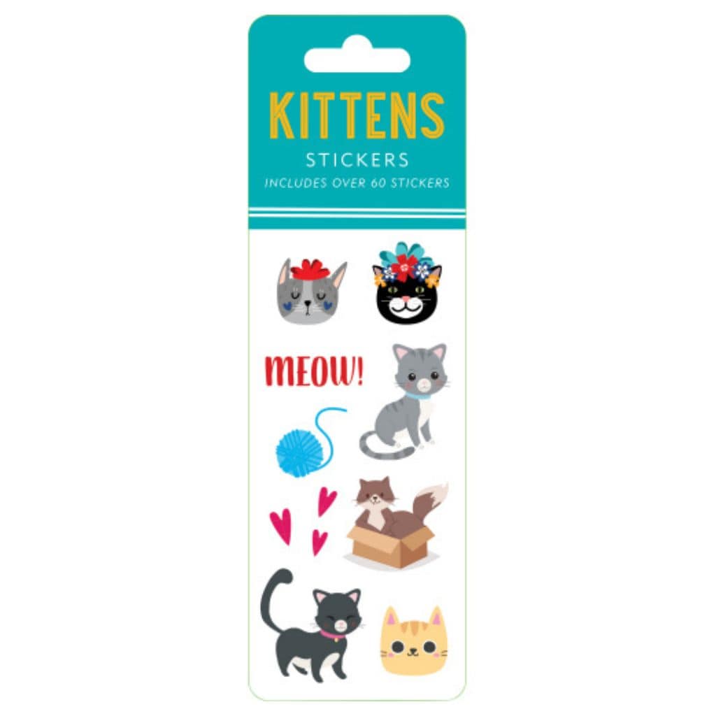Peter Pauper Press Kittens Sticker Set - Paper Kooka Australia