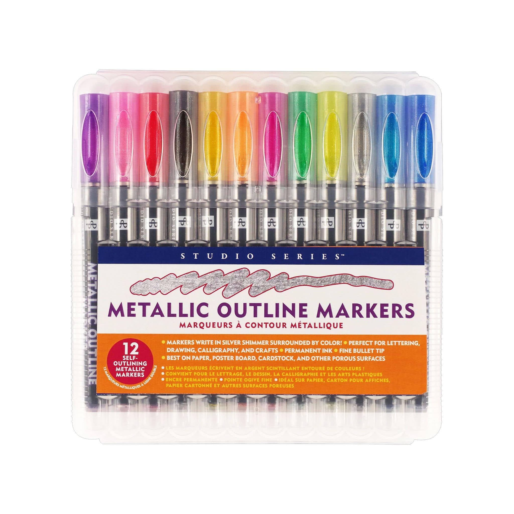 Peter Pauper Press metallic outline markers - Paper Kooka Australia