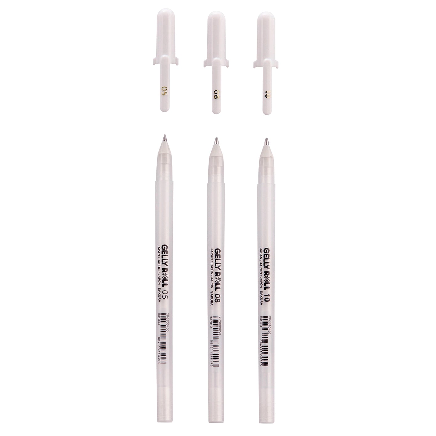 Gelly Roll White Set of 3