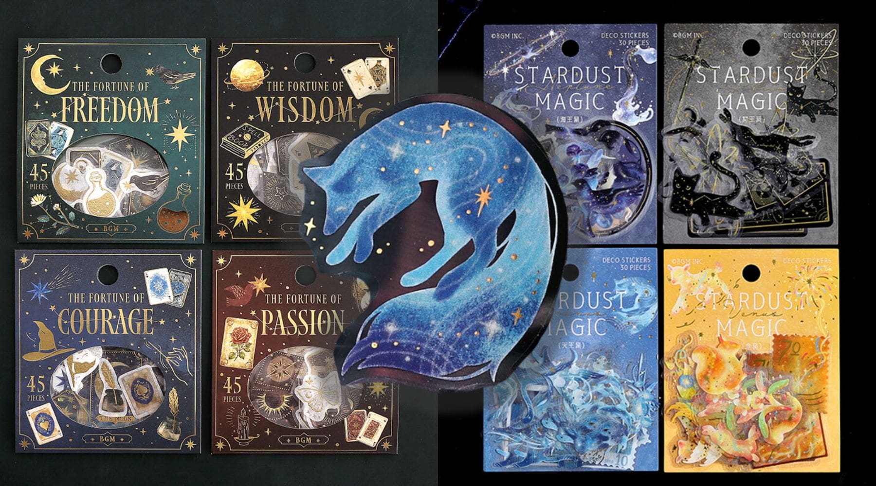 Blog Post: Discover the Magic: Fortune & Stardust Magic Sticker Collections! 🔮🌟 - Paper Kooka Stationery Shop Australia