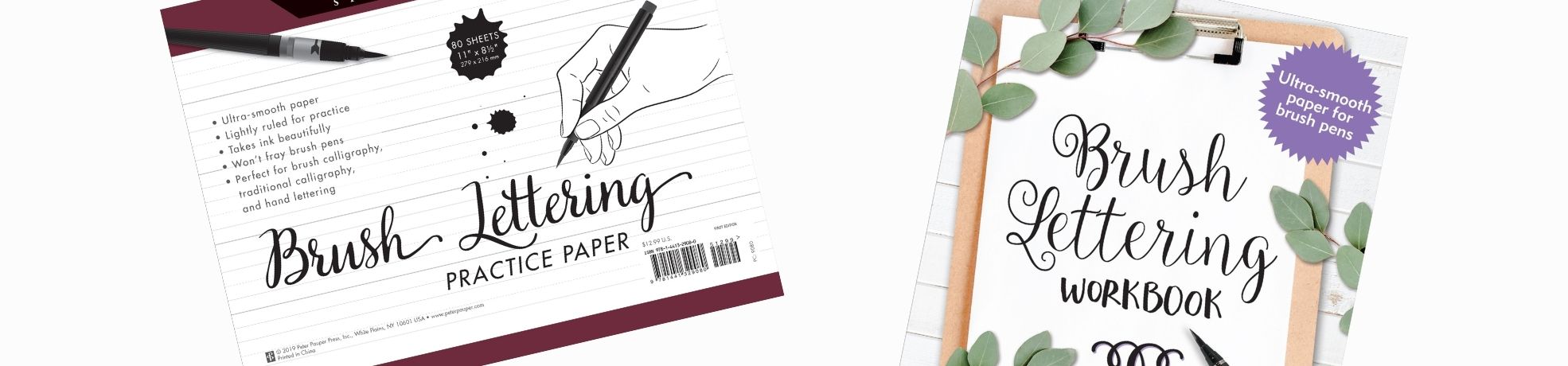 Hand Lettering workbooks and paper pads - Paper Kooka