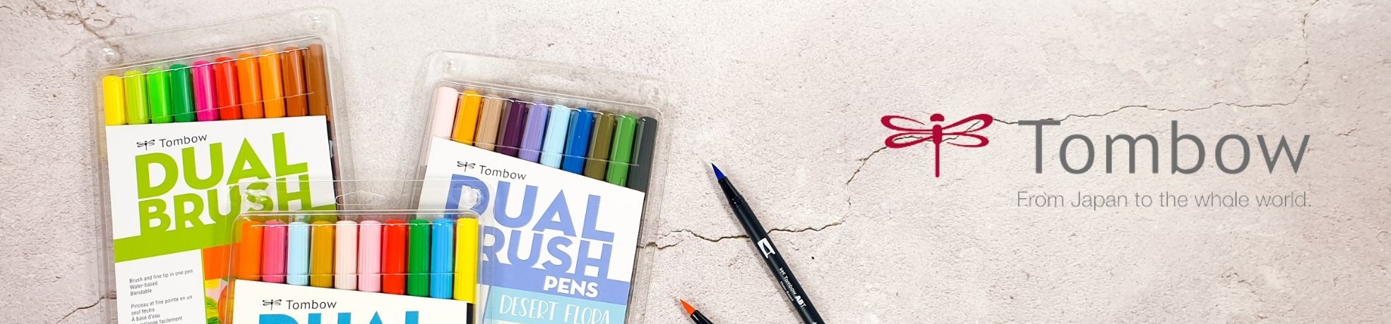Tombow Brush Pens for Brush Lettering Collection - Paper Kooka