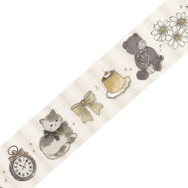 Fairy Tale Party washi tape | Milk Tea