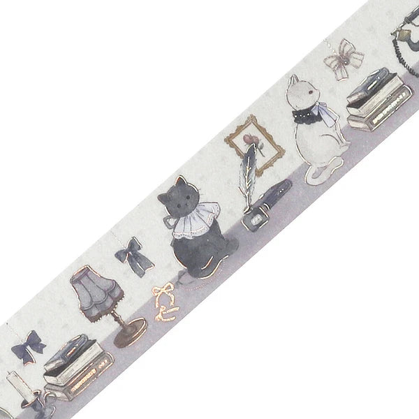 Fairy Tale Party washi tape | Silver Grey