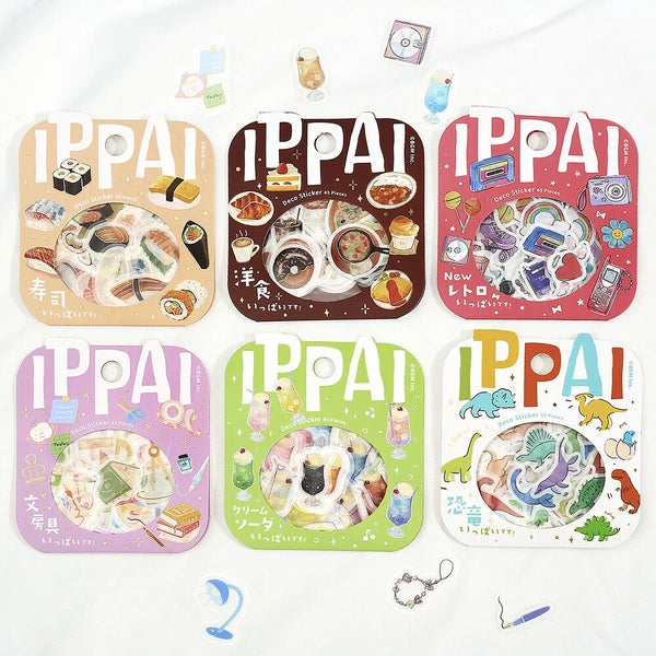 Lots of Stationery Flake Stickers