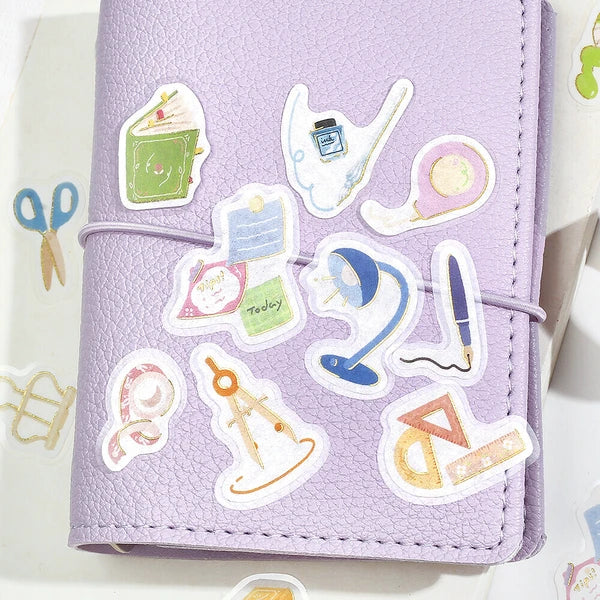 Lots of Stationery Flake Stickers