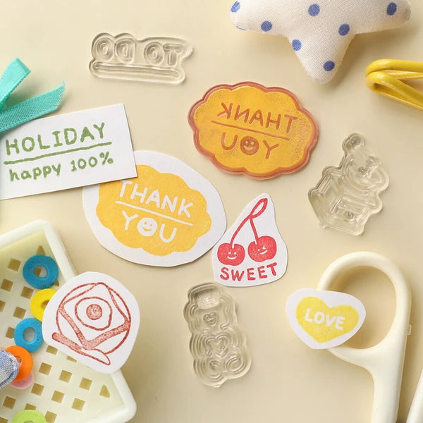 Diary Clear Stamps | Yuru Life