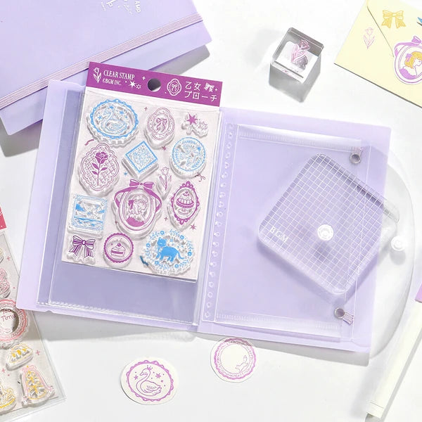 Clear Stamp File | Lilac
