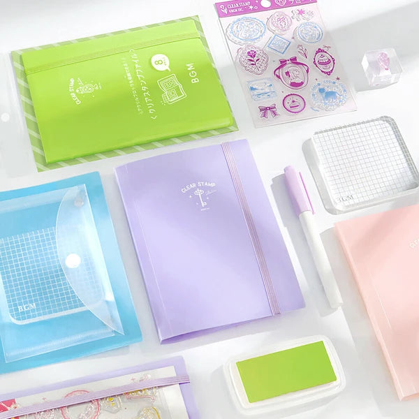 Clear Stamp File | Lilac