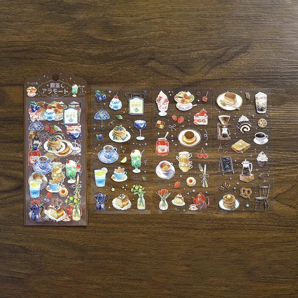 Iride PET Clear Stickers | Café à la Mode