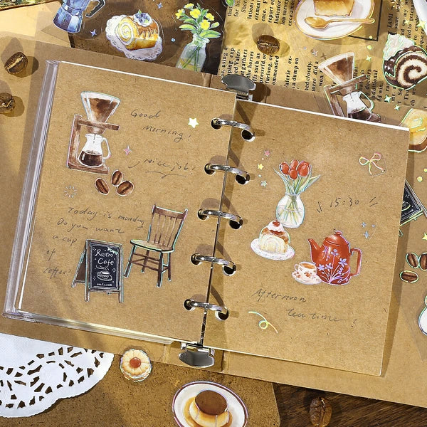 Iride PET Clear Stickers | Café à la Mode