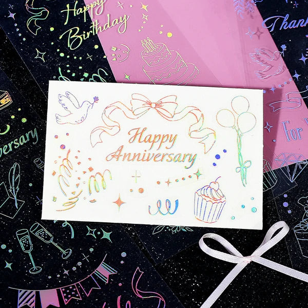 Iride PET Clear Stickers | Gifts