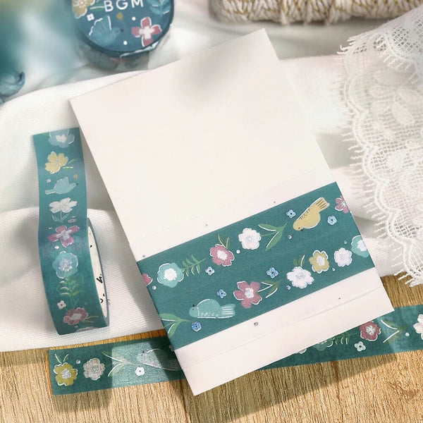 Nordic Forest Collection washi tape | Melody of Flowers