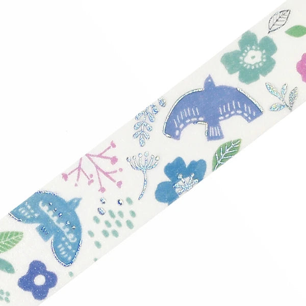 Nordic Forest Collection washi tape | Birds Singing