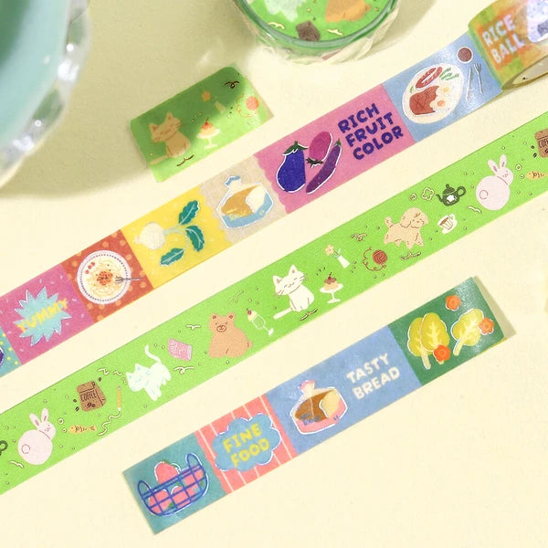 Pop Food washi tape