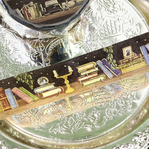 Late Night Bookshelf washi tape