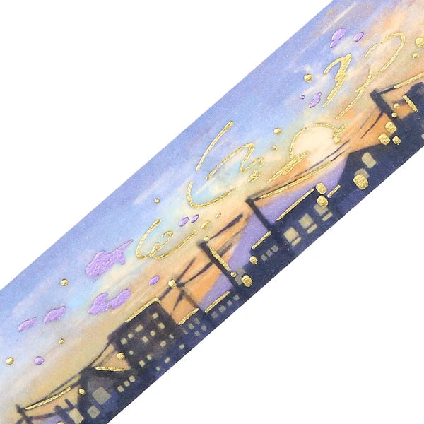 Sky Illustrated Book washi tape | Sunset