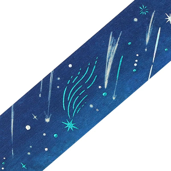 Sky Illustrated Book washi tape | Meteor
