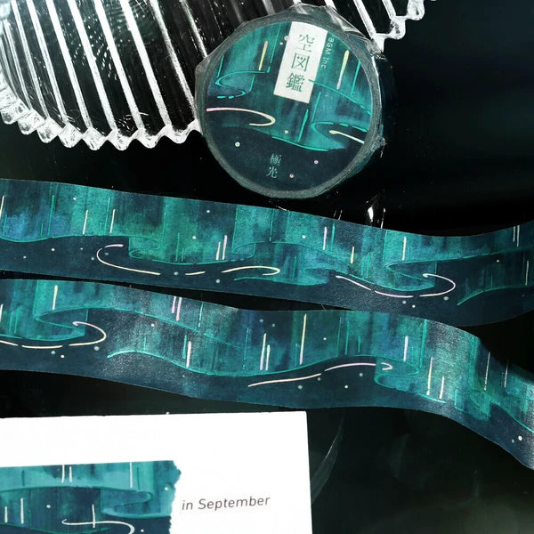 Sky Illustrated Book washi tape | Polar Light