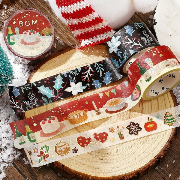Christmas 2025 Limited Edition washi tape | Christmas Feast