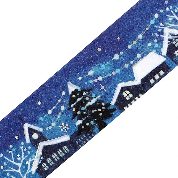 Christmas 2025 Limited Edition washi tape | Winter Night Village