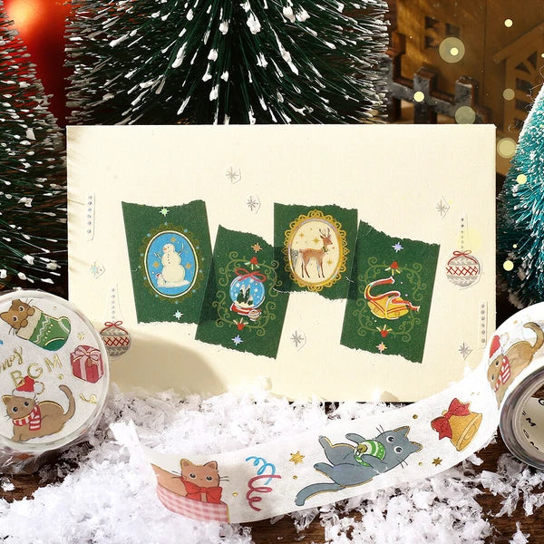 Christmas 2025 Limited Edition washi tape | Christmas Cameos