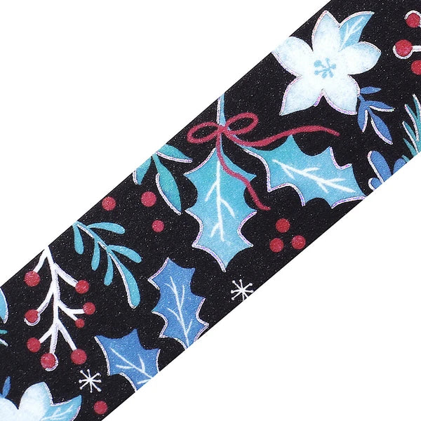 Christmas 2025 Limited Edition washi tape | Midnight Holly