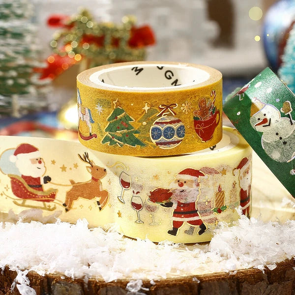 Christmas 2025 Limited Edition washi tape | Santa’s Merry Parade
