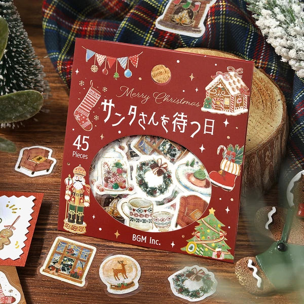 Christmas 2025 Limited Edition flake stickers | The Day We Wait for Santa!