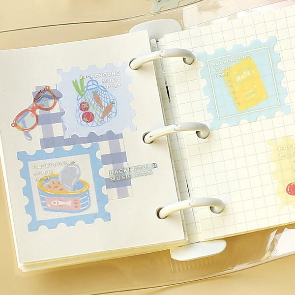 Knickknacks Post Office Flake Stickers