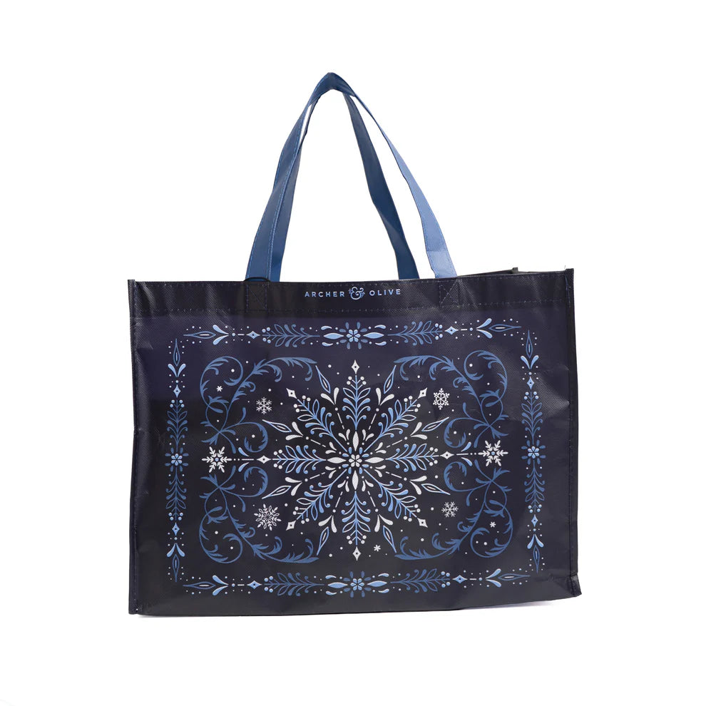 Snowflake Reusable Shopping Bag