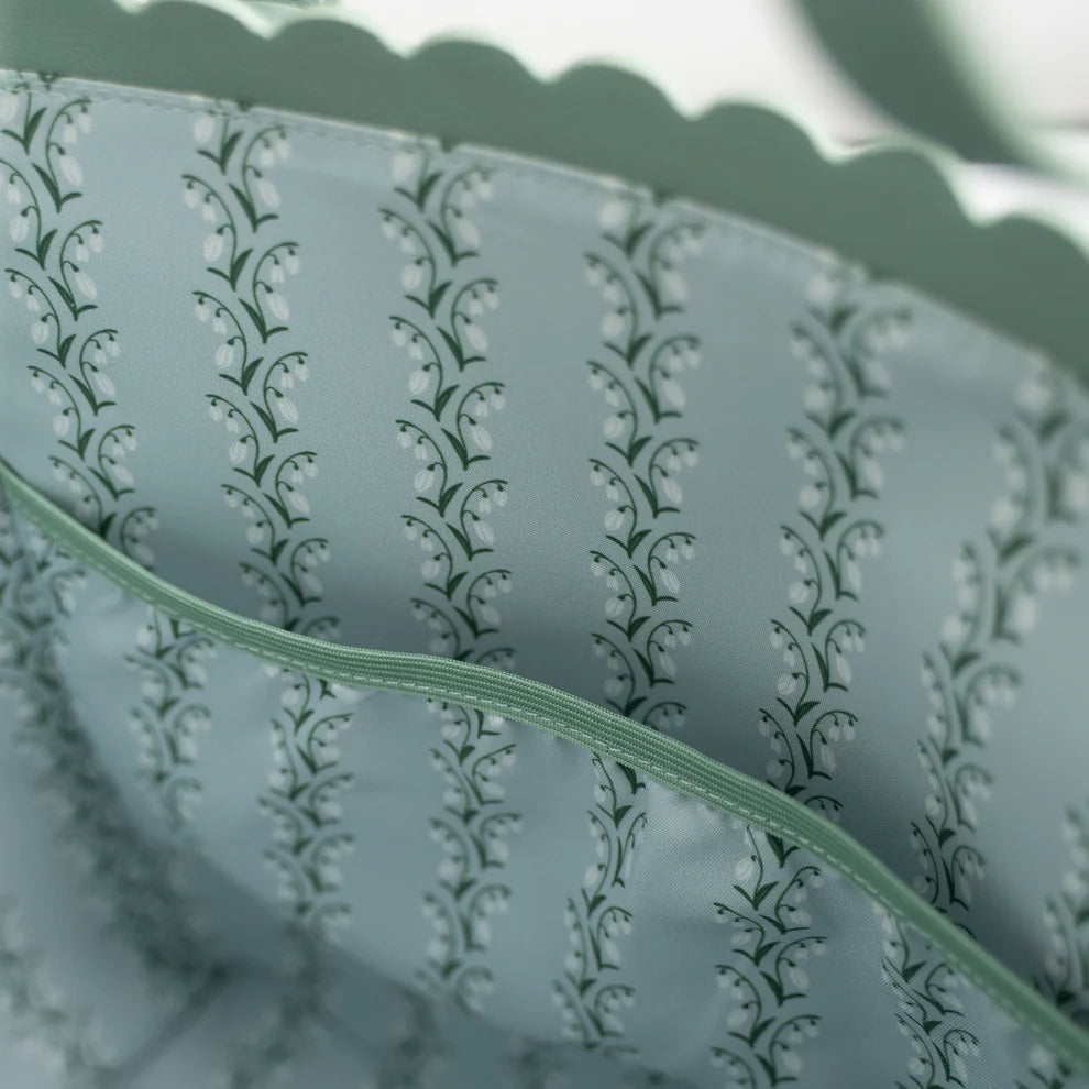 Large Tote with Snowflake Charm