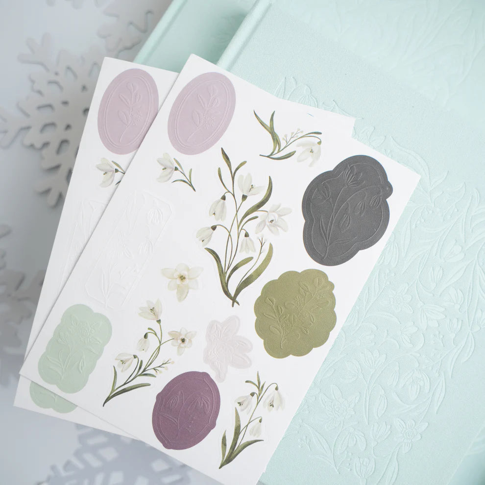 Snowdrops Stickers