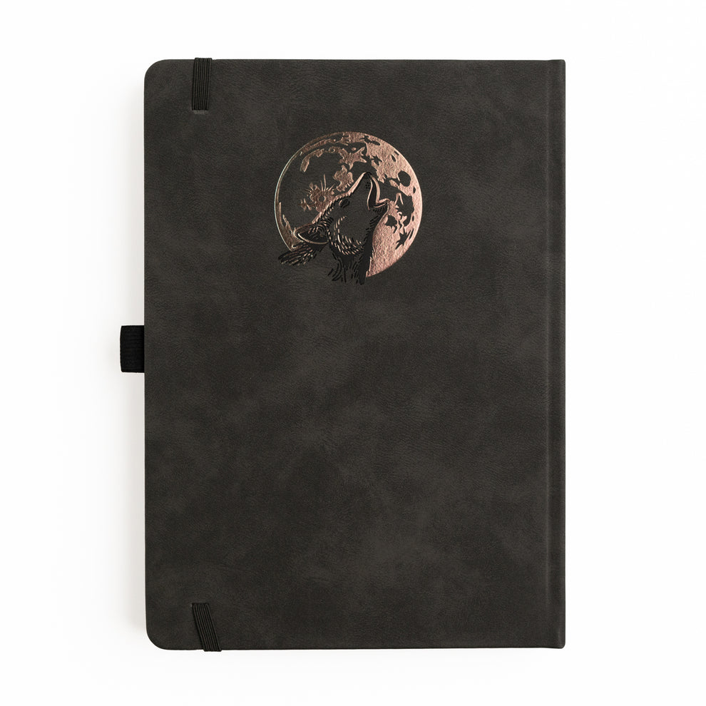 B5 Dotted Notebook 160gsm | Wolf in the Night
