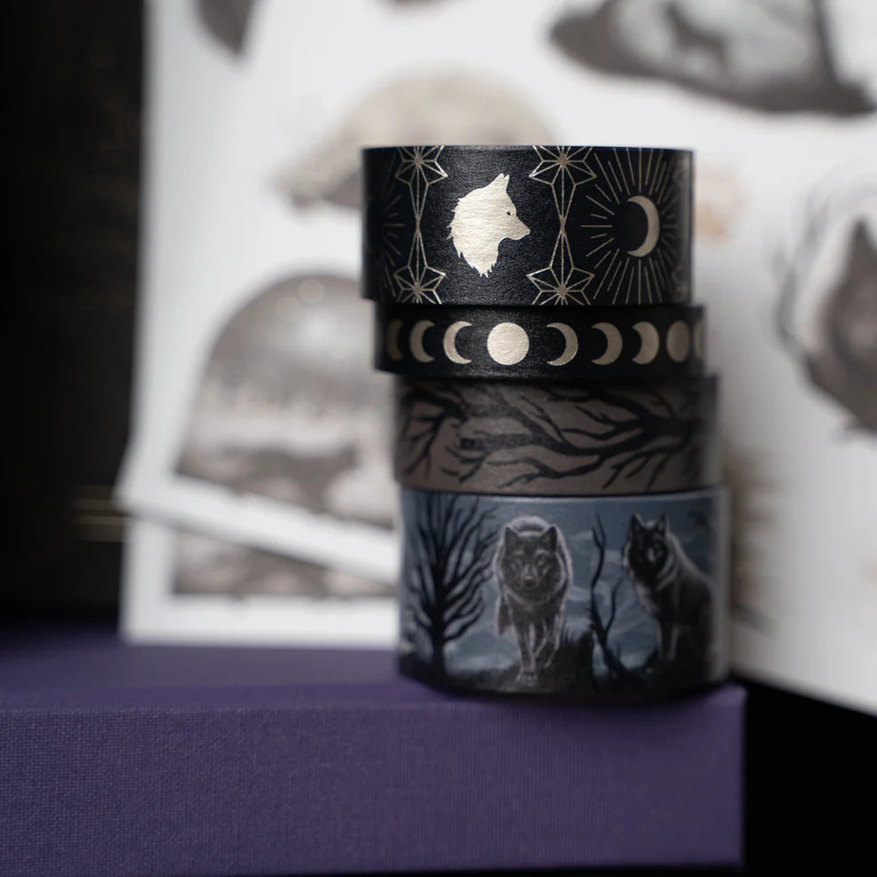 Wolf in the Night Washi Tape Set