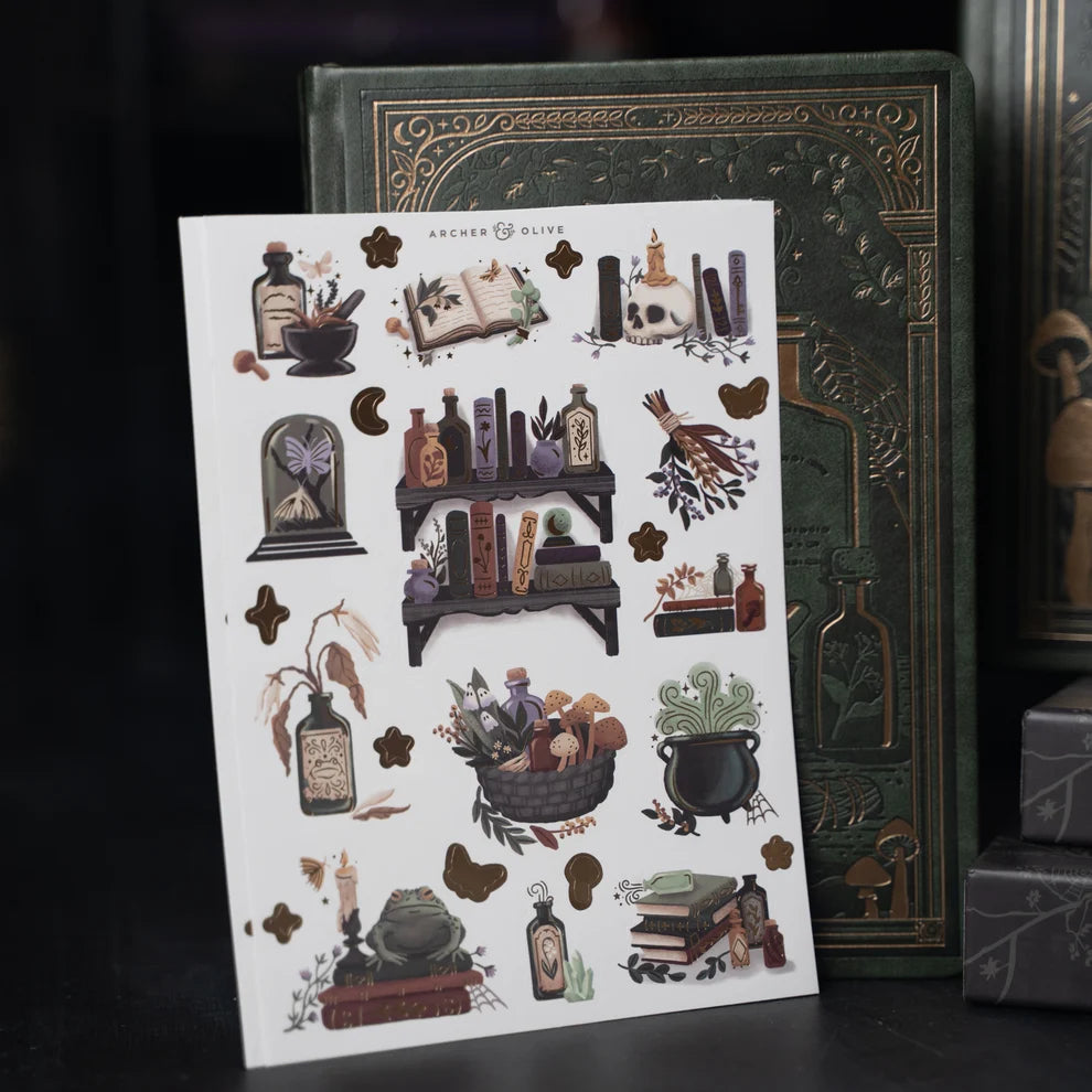 Apothecary Shelf Stickers