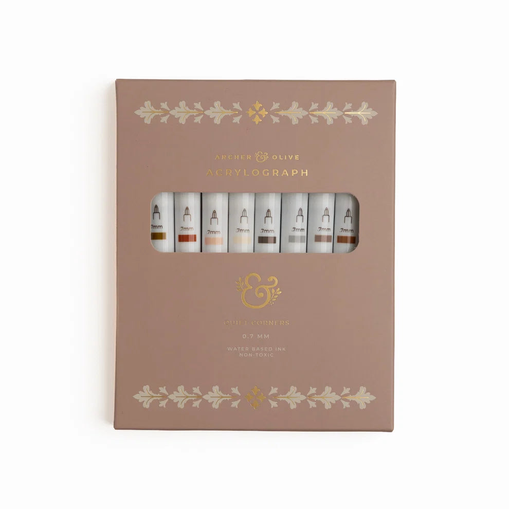 Acrylograph Pens | Quiet Corners