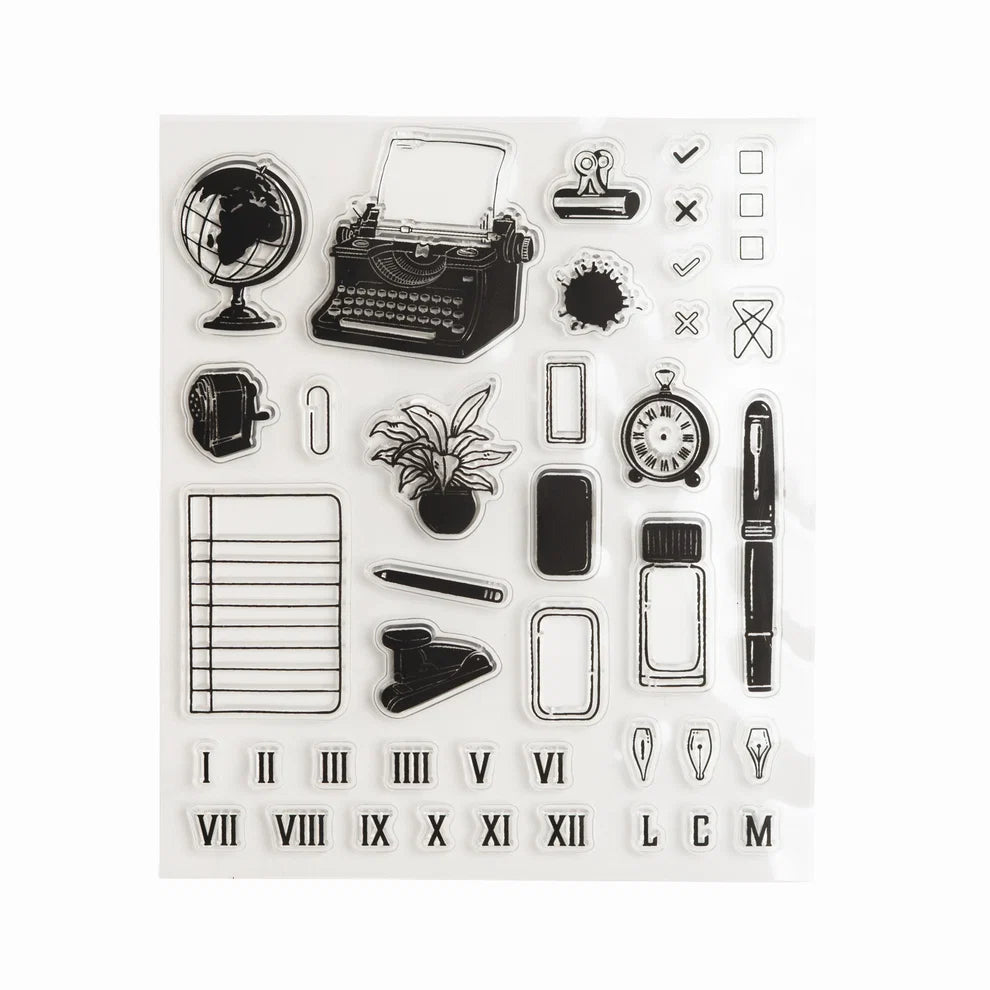 Acrylic Stamps | The Writer's Desk