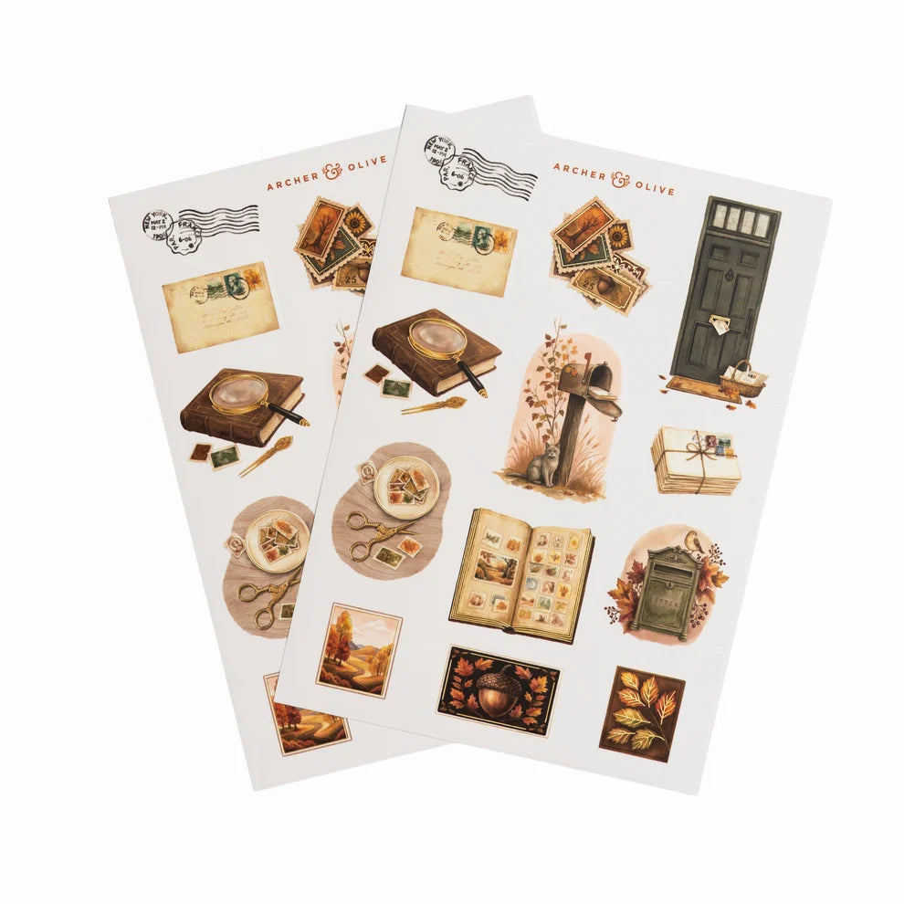 Stamp Collector Stickers