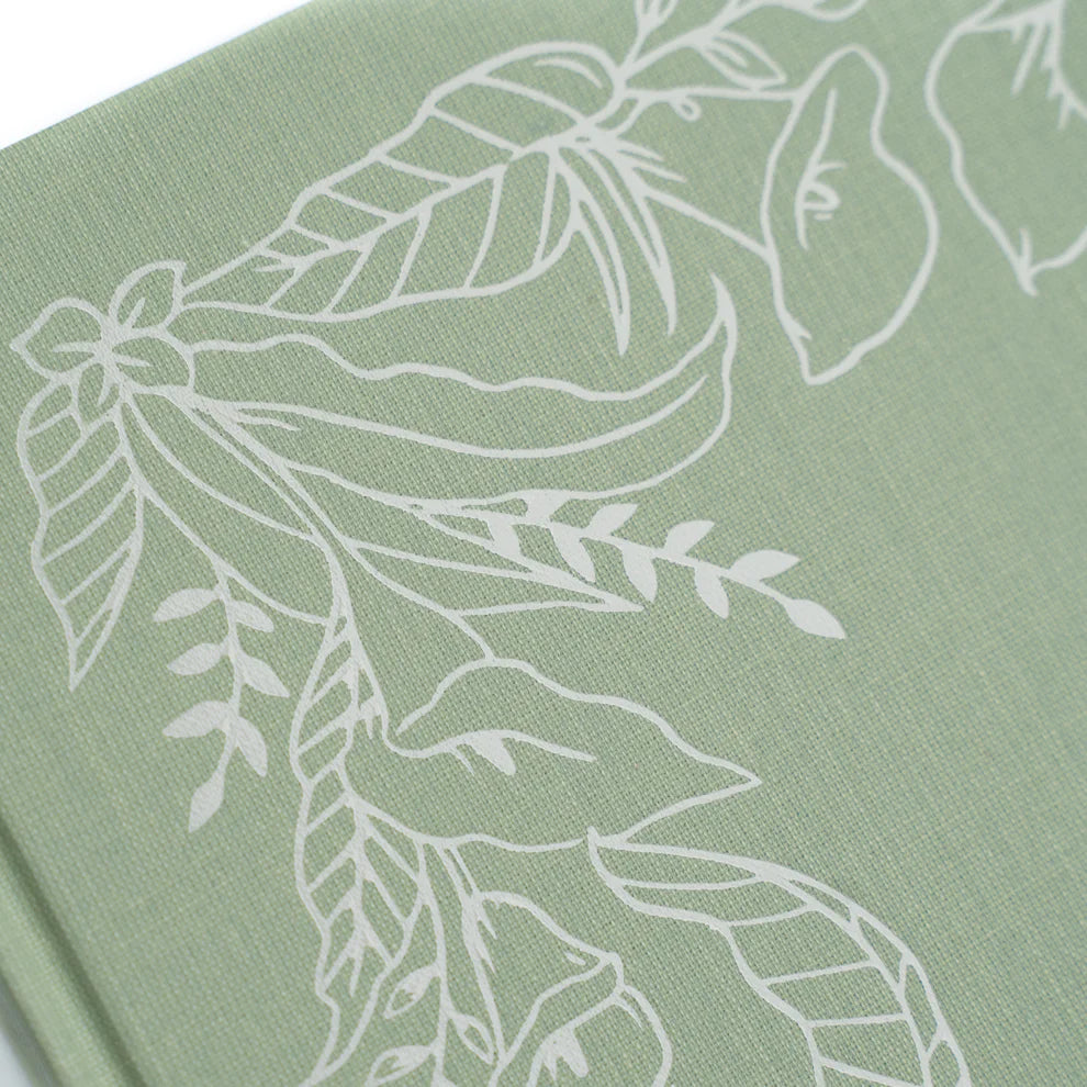 Letter-size Dotted Notebook 160gsm | Lovely Lilies Heirloom